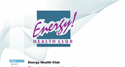 Desktop Screenshot of energyhealthclub.net